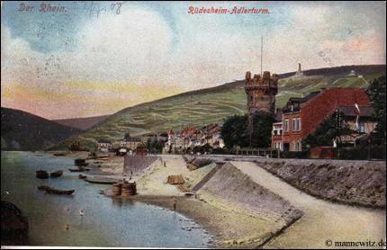 Rdesheim Adlerturm Rhein